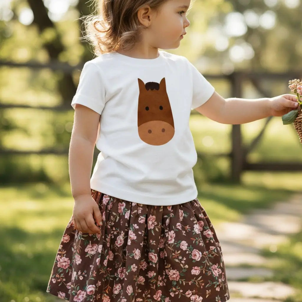 Barn Buddy Horse Toddler Tee - Bridle Up Hope Shop