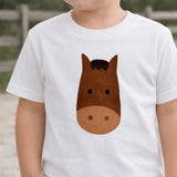 Barn Buddy Horse Toddler Tee - Bridle Up Hope Shop
