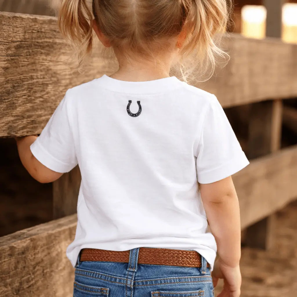 Barn Buddy Horse Toddler Tee - Bridle Up Hope Shop