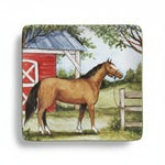 Bay Horse Dinner Plate - Bridle Up Hope Shop