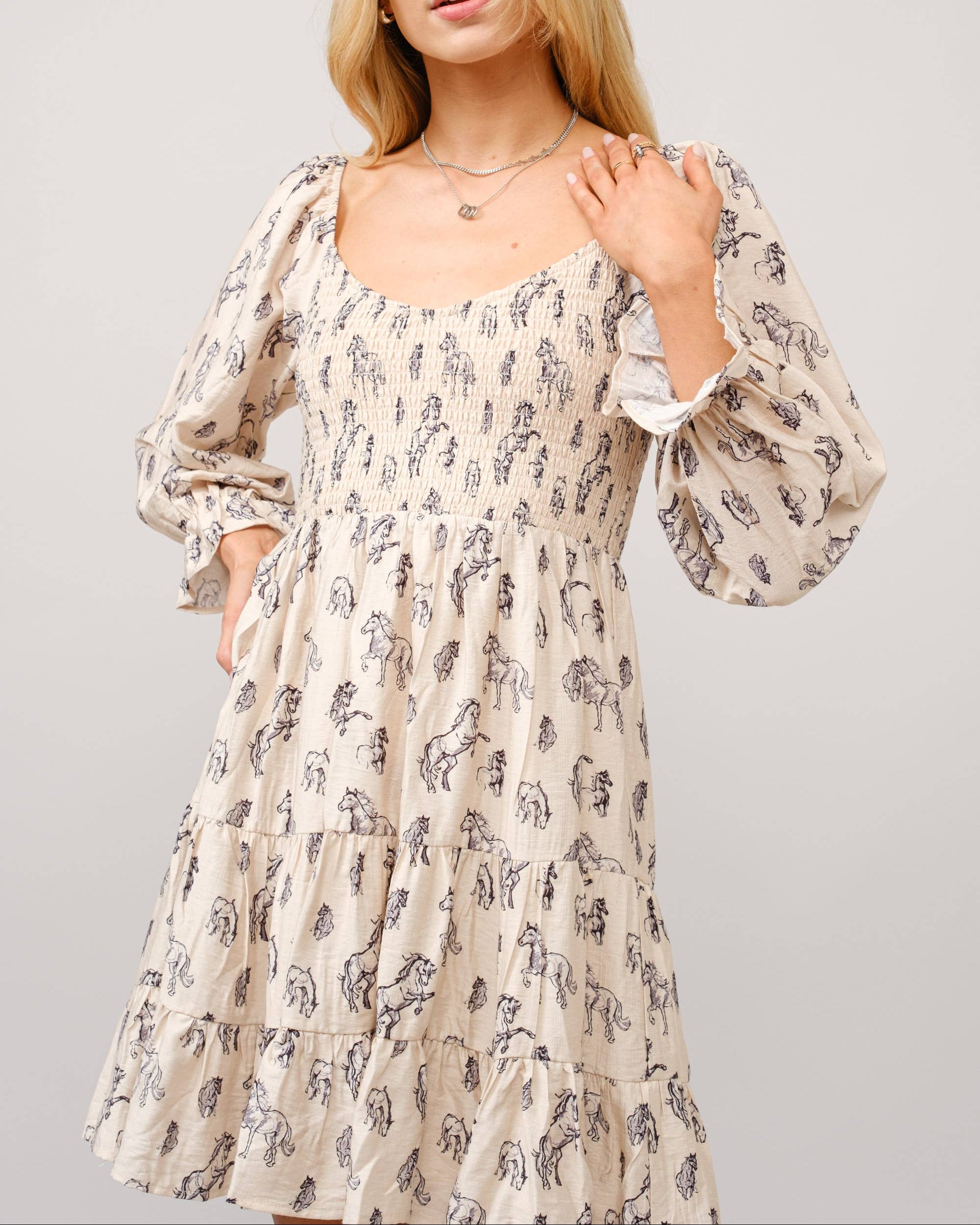 Horse Girl Daydream Dress