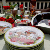Day at the Races Melamine Salad Plate 9 Faire - Certified International