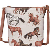 Running Horse Tapestry Purse