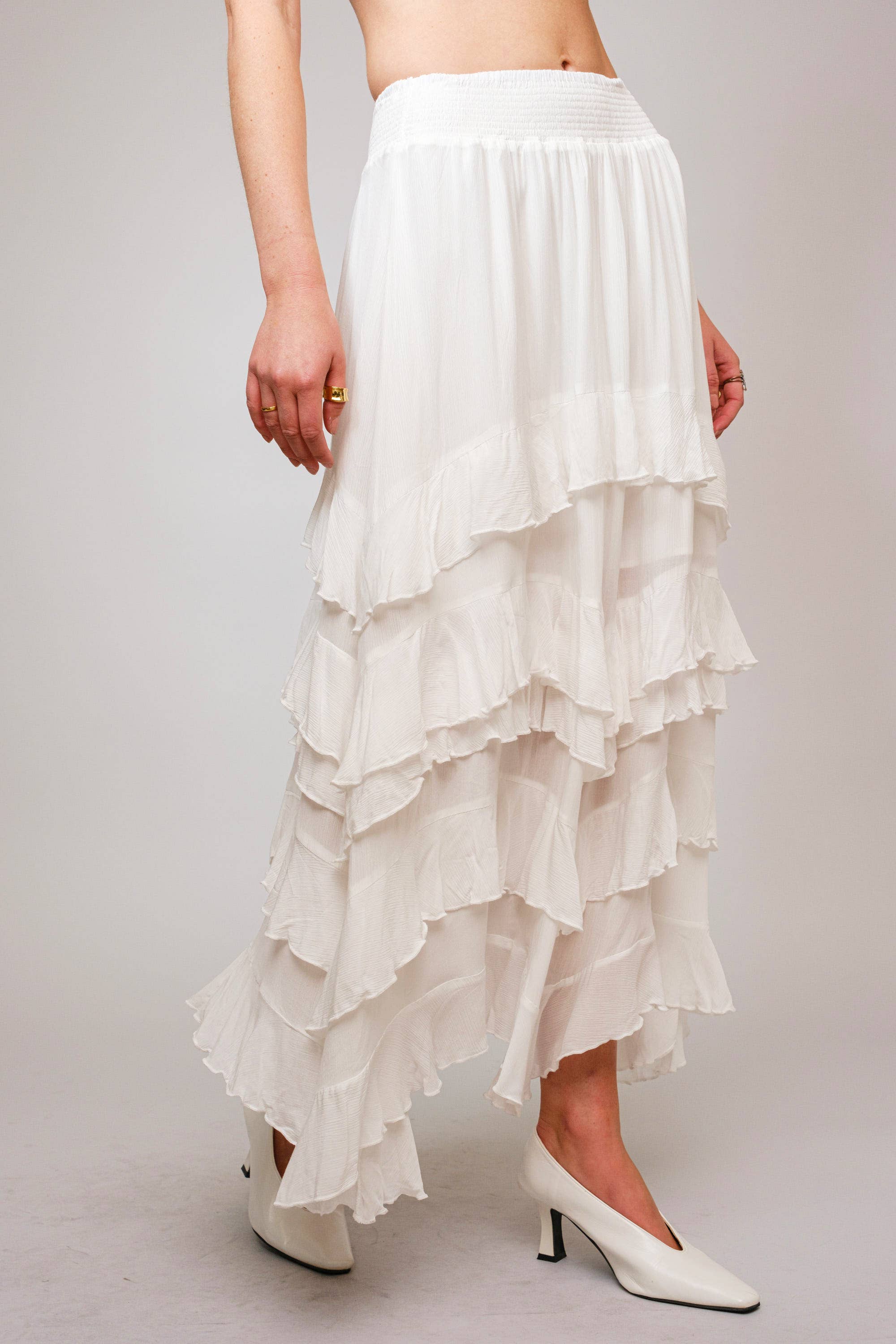 Cowgirl Smocked Maxi Dress