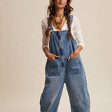 Free Rein Denim Overalls