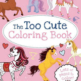 Too Cute Coloring Book: Ponies by Little Bee Books Faire - Simon & Schuster