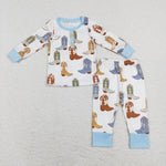 Western Boots Toddler Pajamas
