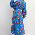 Becky Blue Cowgirl Shirt Dress - Bridle Up Hope Shop