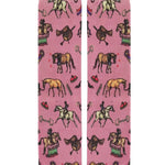 Bella's Pink Pony Socks (Kids) - Bridle Up Hope Shop