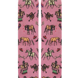 Bella's Pink Pony Socks (Kids) - Bridle Up Hope Shop