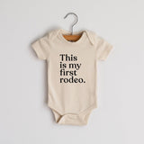 my first rodeo onesie