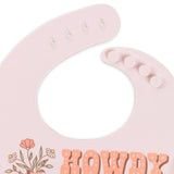 Bloomin' Boot Silicone Bib - Bridle Up Hope Shop