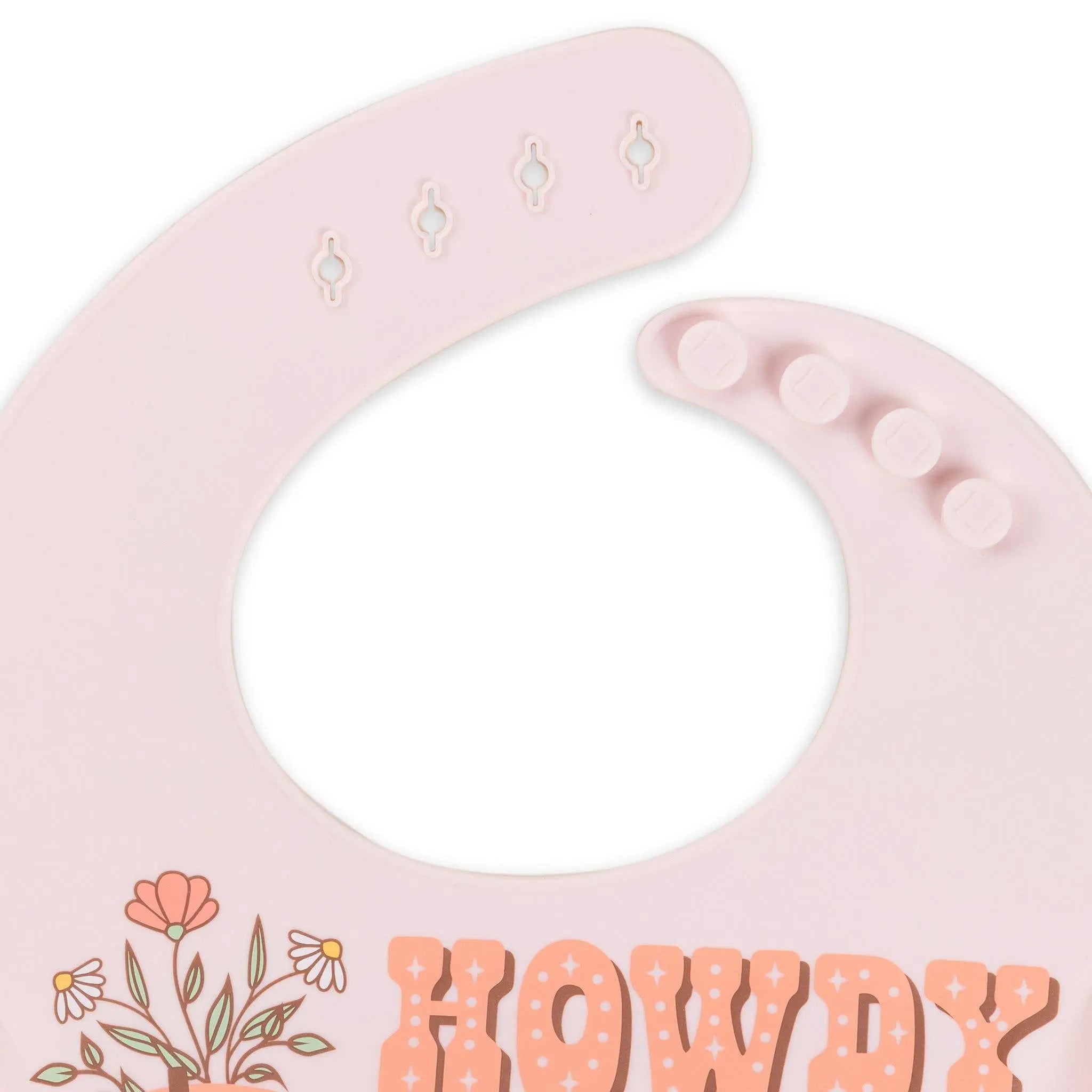 Bloomin' Boot Silicone Bib - Bridle Up Hope Shop