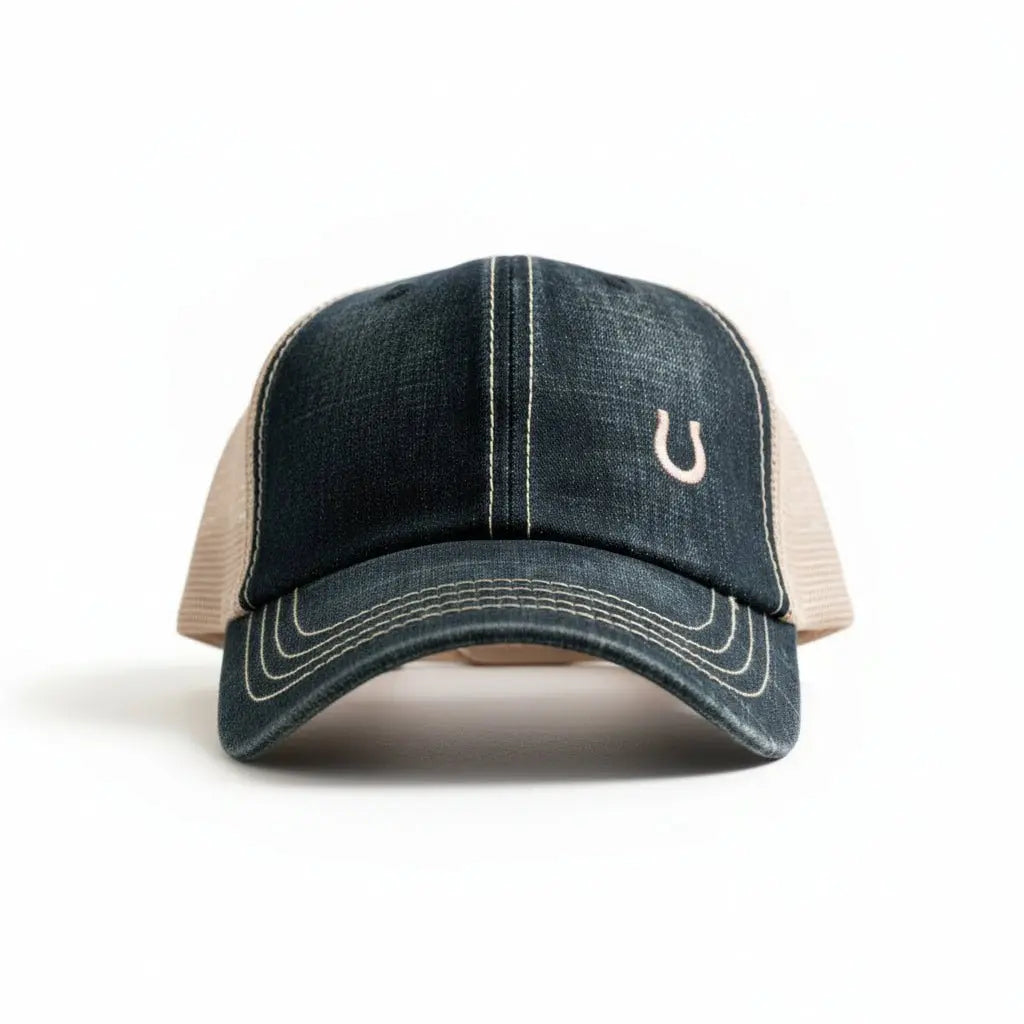 Blue Denim Trucker Hat - Bridle Up Hope Shop