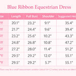 Blue Ribbon Equestrian Dress - Bridle Up Hope Shop