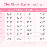 Blue Ribbon Equestrian Dress - Bridle Up Hope Shop