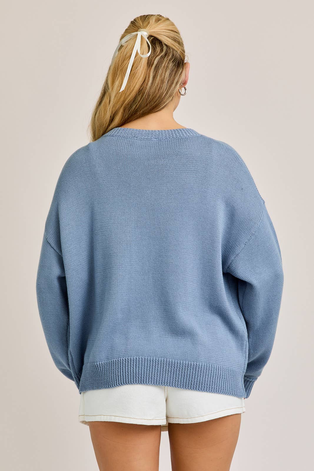 Bluebell Horseshoe Cardigan - Bridle Up Hope Shop