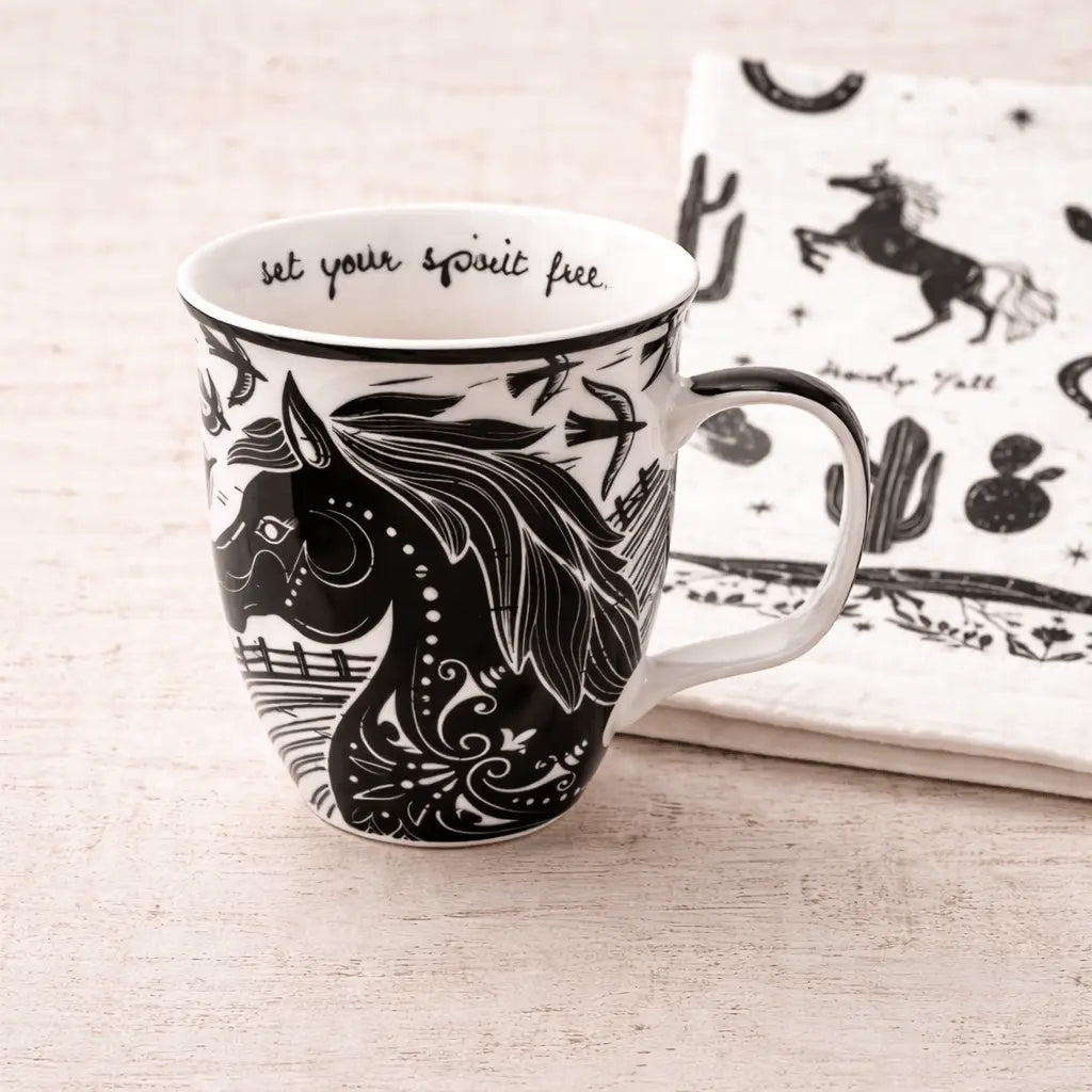 Boho Horse Mug - Bridle Up Hope Shop