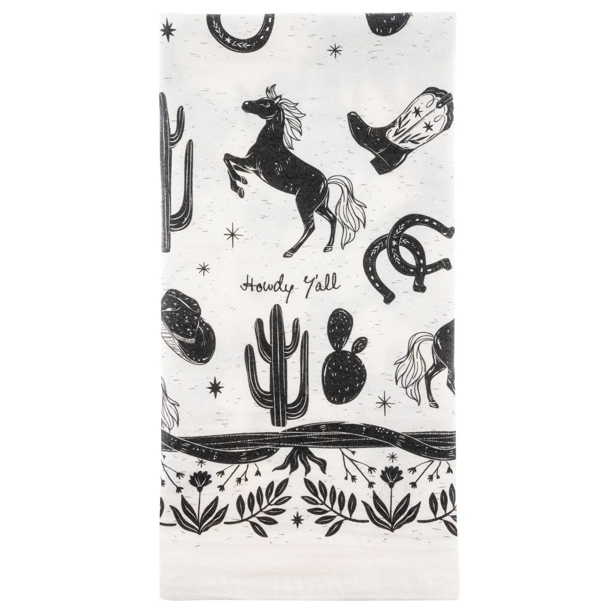 Boho Horse Tea Towel - Bridle Up Hope Shop
