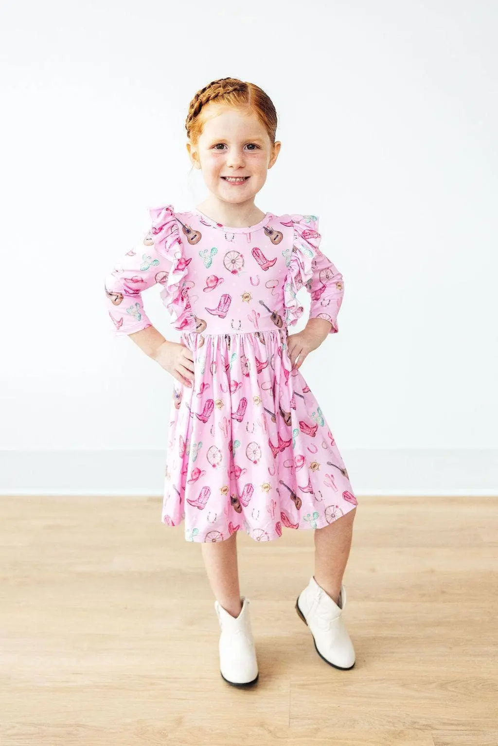 Boot Scootin' Ruffle Dress - Bridle Up Hope Shop