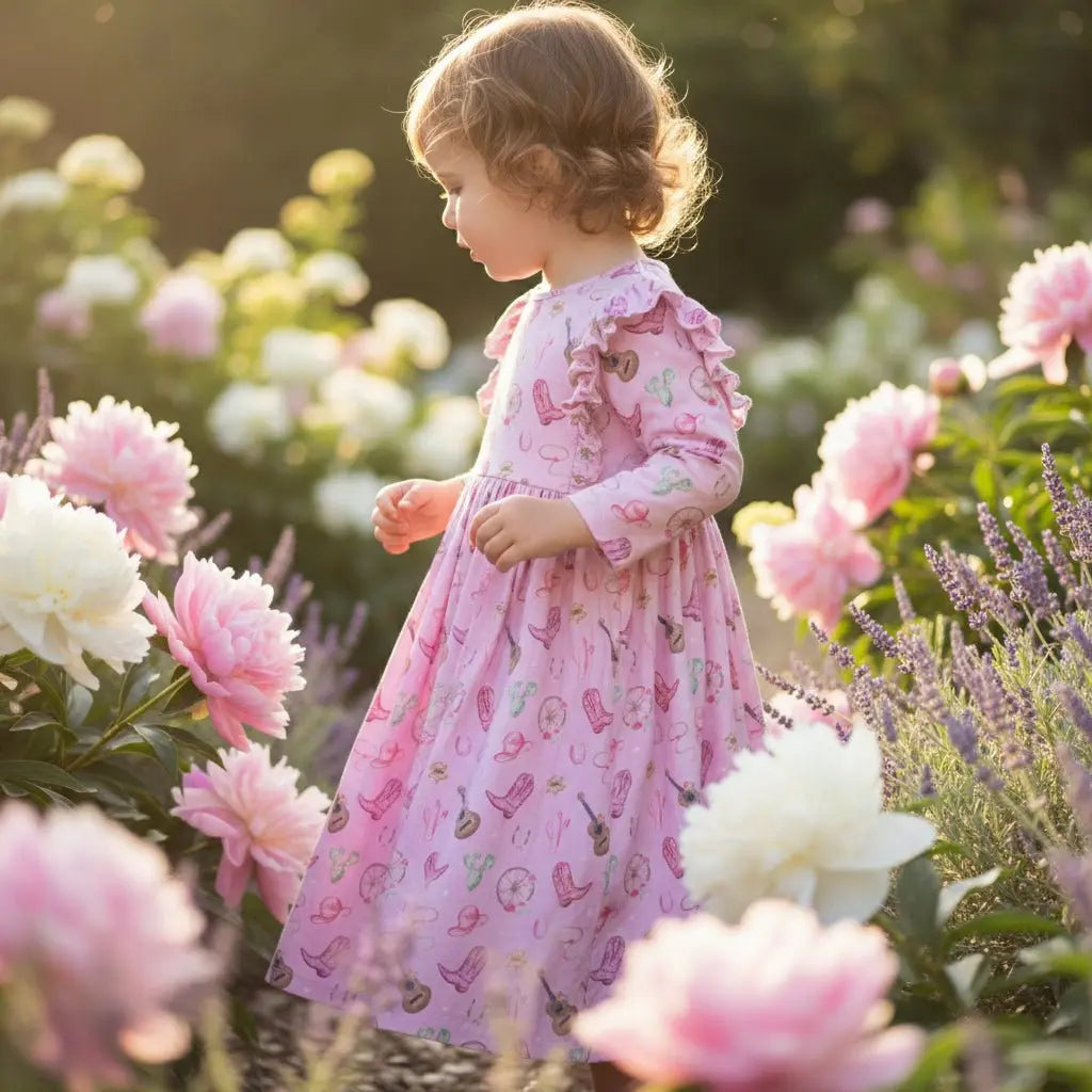 Boot Scootin' Ruffle Dress - Bridle Up Hope Shop