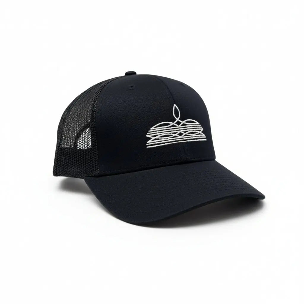 Boot Stitch Trucker Hat - Bridle Up Hope Shop
