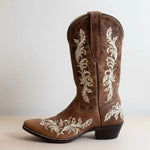 Bridle Bloom Embroidered Cowgirl Boots - Bridle Up Hope Shop