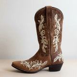 Bridle Bloom Embroidered Cowgirl Boots - Bridle Up Hope Shop