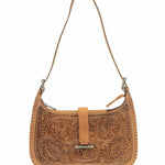 Bridle Bloom Hand - tooled Purse - Bridle Up Hope Shop