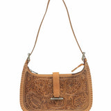 Bridle Bloom Hand - tooled Purse - Bridle Up Hope Shop