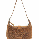 Bridle Bloom Hand - tooled Purse - Bridle Up Hope Shop