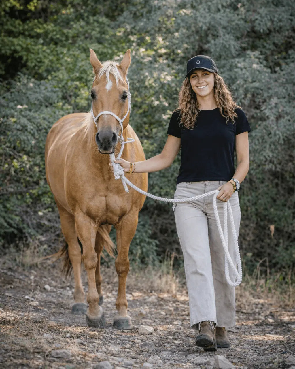 Bridle Up Hope Trucker Hat (Black) - Bridle Up Hope Shop