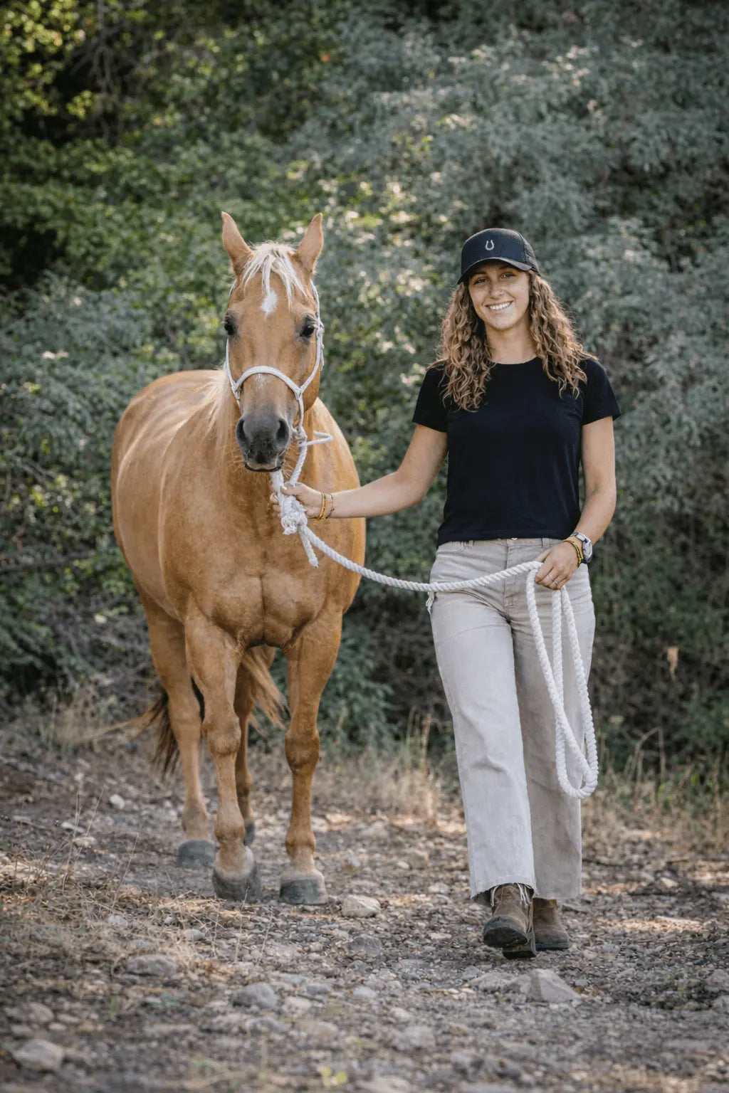 Bridle Up Hope Trucker Hat (Black) - Bridle Up Hope Shop