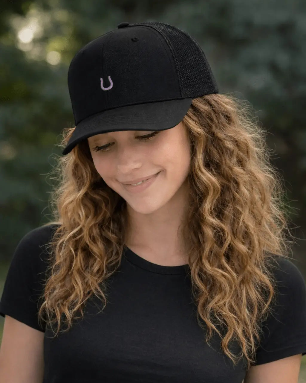Bridle Up Hope Trucker Hat (Black) - Bridle Up Hope Shop