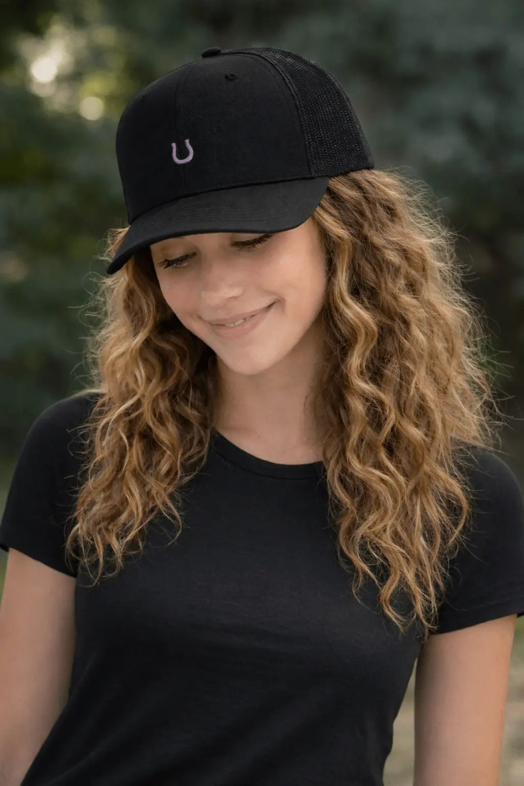 Bridle Up Hope Trucker Hat (Black) - Bridle Up Hope Shop