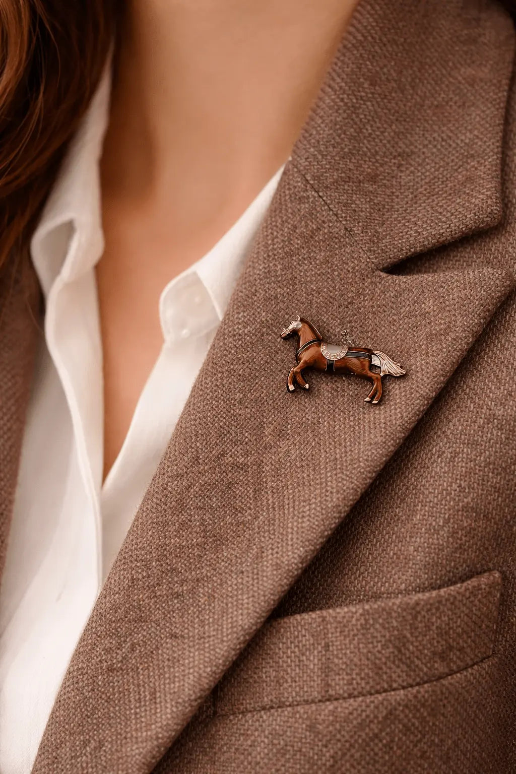 Bridle Up Horse Brooch - Bridle Up Hope Shop