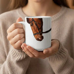 Brown Horse Bridle Snout Mug - Bridle Up Hope Shop