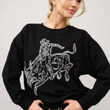 Buckin' Bronco Sweatshirt - Bridle Up Hope Shop