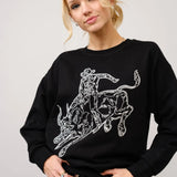 Buckin' Bronco Sweatshirt - Bridle Up Hope Shop