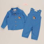 Embroidered Pasture Pony Button Up