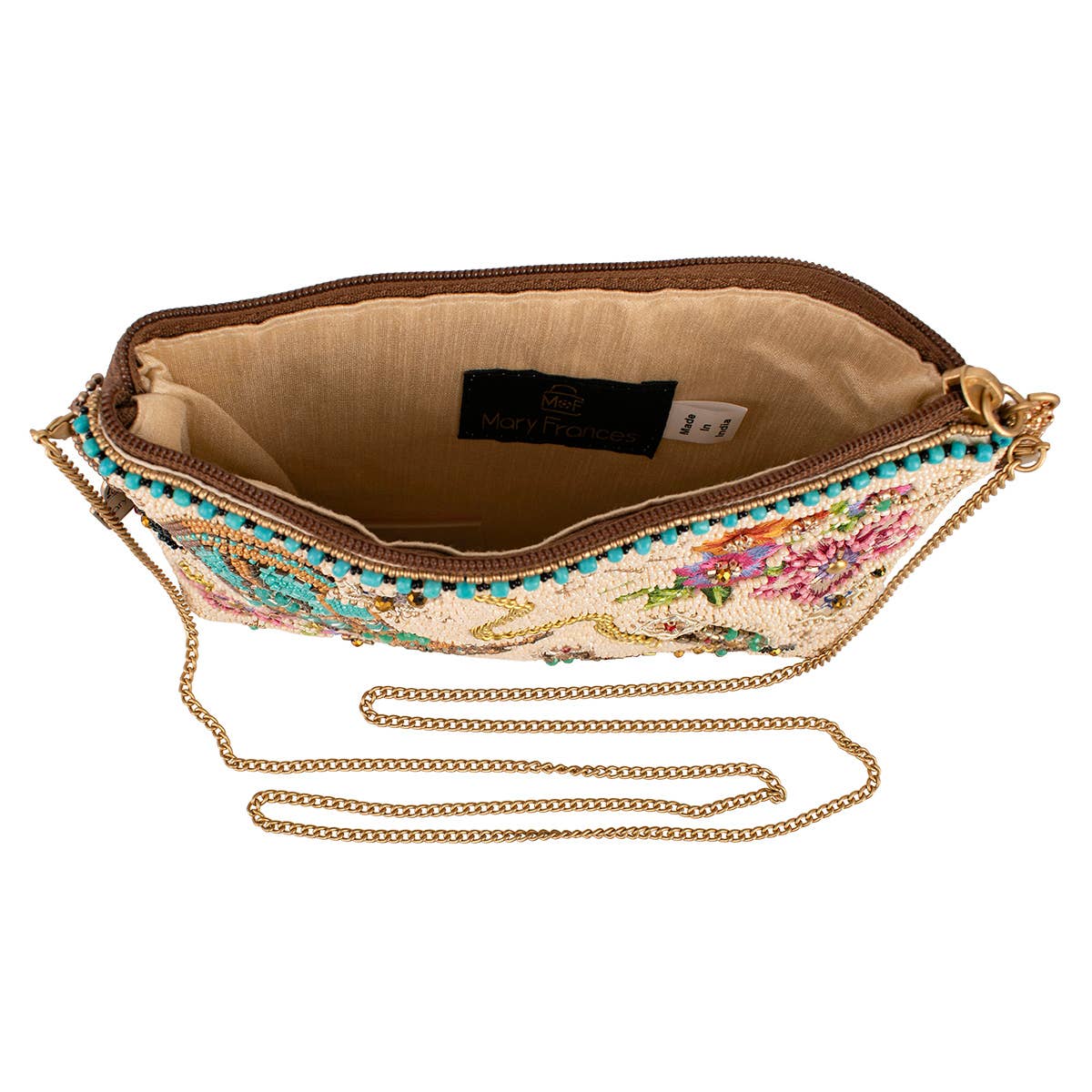 Hand-Beaded "On The Range" Western Mini Purse