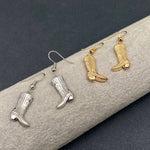 Western Style Cowgirl Boots charm Dangle Earrings - WJ