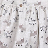 horse flare dress + bloomer set