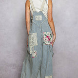 Prairie Rose Patchwork Overalls