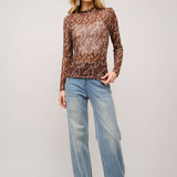 boot-stitch mesh top