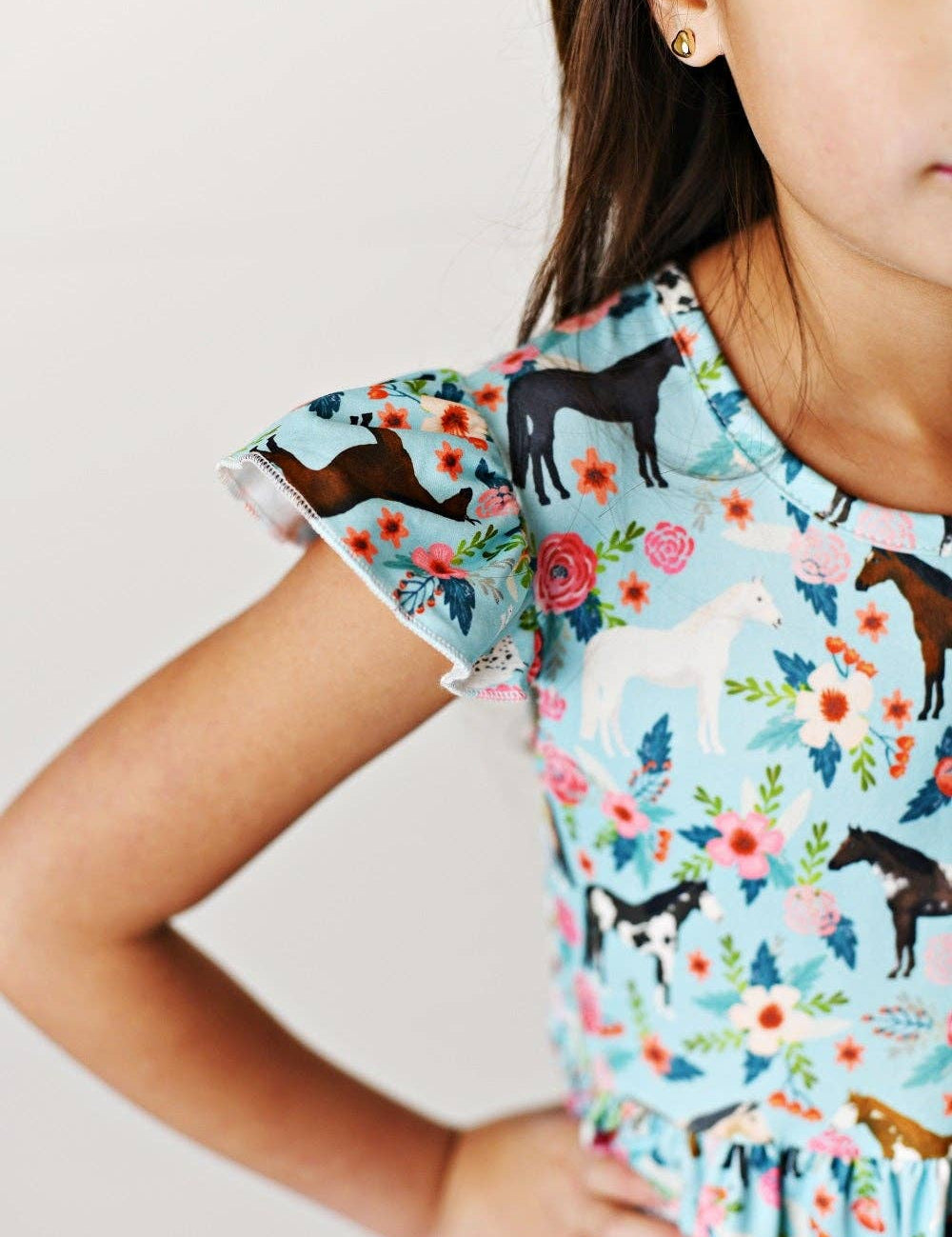 floral pony dress