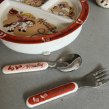 howdy cowgirl silverware set