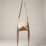 Western Ember Concealed Carry Bag in Autumn Blaze & Moonlit Ivory Faire - Myra Bag