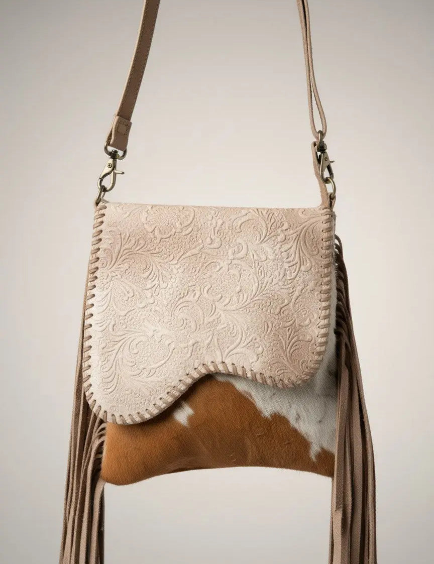 Faye's Fringe Leather Purse Faire - Myra Bag