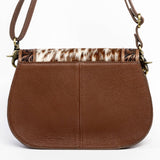 Saddle & Hide Tooled Purse